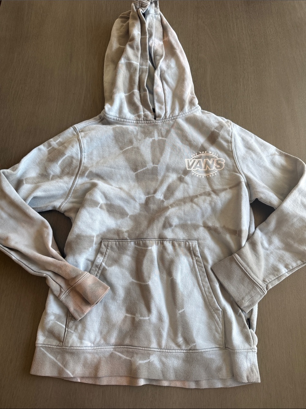 Vans Gray Tie-Dye Pullover Hoodie